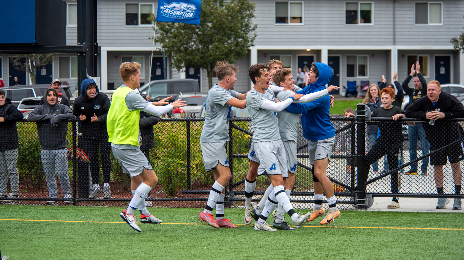 assumption university mens soccer alumni day october 5 2024