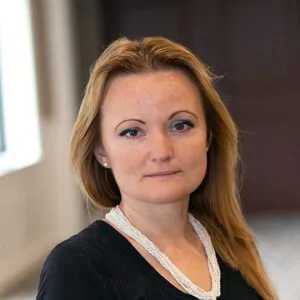 A headshot of Professor Irina Mukhina